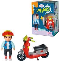 BABY born Minis Set mit Tretroller und Puppe