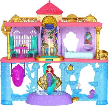 Mattel Disney Prinzessin Ariel Puppe und das königliche Schloss