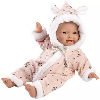 Llorens Babypuppe mit Overall 32 cm