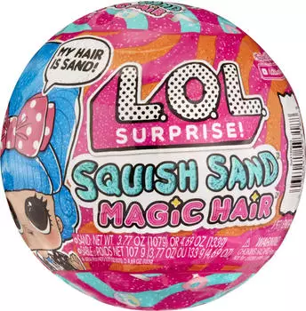 MGA Entertainment L.O.L. Suprise Squish Sand Magic Hair Tots with Collectible Doll (assorted)