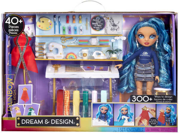 MGA Entertainment Rainbow High Dream & Design Fashion Studio Playset + Skyler Doll