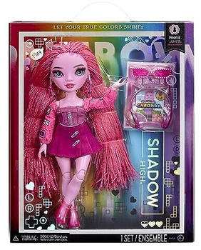MGA Entertainment Rainbow High Shadow High Pinkie James with accessories