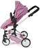 Bayer-Chic Linus Kombi-Puppenwagen jeans pink