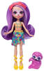 Mattel Enchantimals - Spring- Purple Sloth, Spielwaren