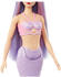 Mattel Barbie Meerjungfrau mit lilafarbenem Haar (HRR06)
