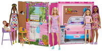 BARBIE HRJ77, MATTEL HRJ77 Barbie Ferienhaus Puppe und Spielset