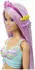 Barbie Meerjungfrauen-Puppe mit langen rosa Haaren und Accessoires (HRR00)