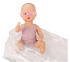 Götz Sleepy Aquini Mädchen Avocado 33 cm, Babypuppe ohne Haare mit braunen Schlafaugen
