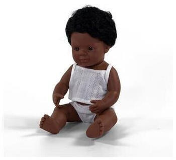 Miniland Baby Doll African-American Boy 38 cm