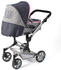 Bayer-Chic Kombi-Puppenwagen JARA Melange grau-navy