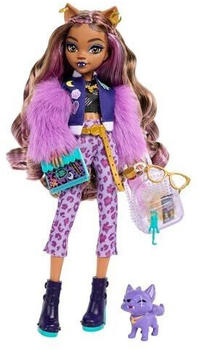 Mattel Monster High Doll With Pet - Clawdeen Wolf (HRP65)