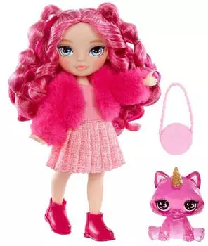 MGA Entertainment Rainbow High Littles - Magenta Monroe