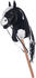 HKM Hobby Horse Alma schwarz-weiß