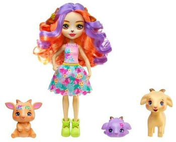 Enchantimals Enchantimals Sunshine Beach Tierpuppe und Ziegen-Haustierfreunde (HXC00)
