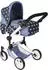 Bayer-Chic Kombi-Puppenwagen JARA sternchen navy