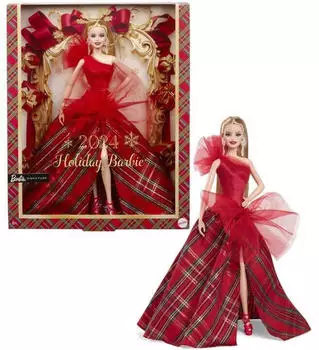 Barbie Signature Holiday Barbie 2024 Blonde (HRM61) – Barbie Signature Holiday Barbie 2024 Blonde (HRM61) – Ein Fest für Sammler