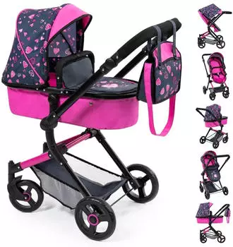 Bayer Design Vario Kombi rosa/schwarz