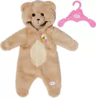 Zapf Creation Baby Born B&auml;r Kuschelanzug 43cm, Puppenzubeh&ouml;r
