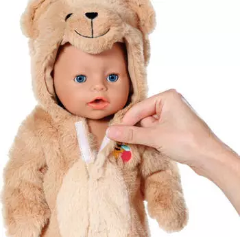 BABY born Bärenanzug (43 cm) – Der perfekte Bärenanzug für Ihre BABY born Puppe