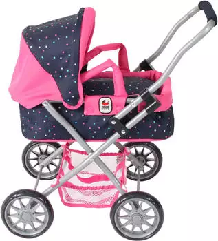 Bayer-Chic Mini-Kuschelwagen Smarty konfetti pink – Praktische Funktionen und hochwertige Materialien