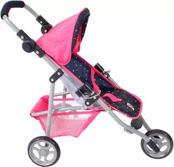 Bayer-Chic Jogging-Buggy Lola konfetti pink – Der Bayer-Chic Jogging-Buggy Lola konfetti pink: Ein Blickfang für kleine Puppenmamas