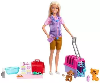 Barbie You Can Be Anything Playset - Animal Rescue & Recover