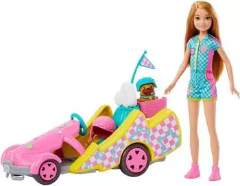 Barbie Stacie to the Rescue with Kart