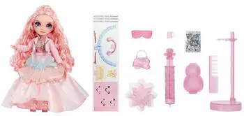MGA Entertainment Rainbow High Winter Wonderland Bella – Winterliche Modepuppe für fantasievolles Spiel