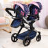 Bayer Design Zwillings-Puppenwagen Xeo Twin