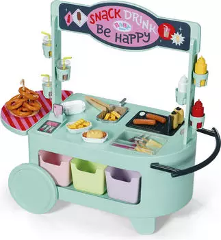 BABY born Puppentisch Snack Shop mit Soundeffekt