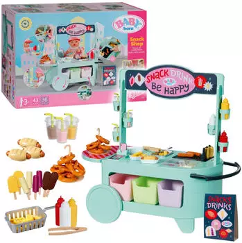 BABY born Puppentisch Snack Shop mit Soundeffekt – Der BABY born Puppentisch Snack Shop mit Soundeffekt: Ein Highlight für kleine Puppeneltern