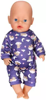 Zapf Creation Teddy Schlafanzug Glow in the Dark – Perfekt für Kinder ab 3 Jahren