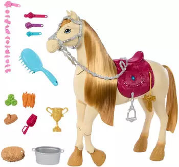 Barbie Mysteries: Das geheimnisvolle Pferdeabenteuer Tanz und Show Pferd – Entdecken Sie das Abenteuer mit Barbie Mysteries: Das geheimnisvolle Pferdeabenteuer Tanz und Show Pferd