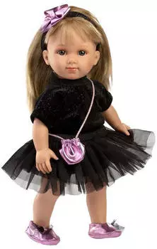 Llorens Soft Body Puppe Elena Schwarzer Rock 35 cm