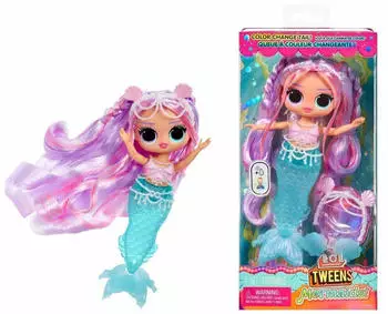 MGA Entertainment LOL Surprise Tweens Meerjungfrau Lana Marine – Tauchen Sie ein in die Welt der Meerjungfrauen-Mode