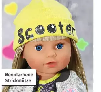 BABY born E-Scooter Outfit 43cm – Stylisches Outfit für kleine Abenteurer