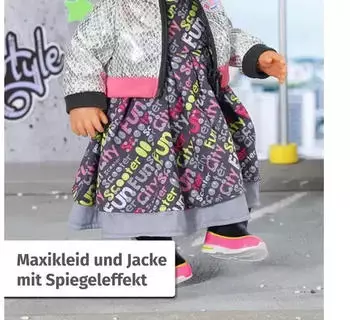 BABY born E-Scooter Outfit 43cm – Detailreiche Accessoires für realistische Spielerlebnisse