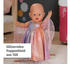 BABY born Regenbogen Kleid 43cm