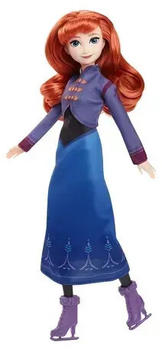 Mattel Disney Die Eisk&ouml;nigin &bdquo;Winterfest&ldquo; Eisl&auml;uferin Anna, Modepuppe mit Schlittschuhen