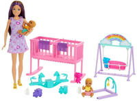 Barbie Anziehpuppe "Skipper Babysittes Inc. Zwillings-Kinderzimmer-Spielset"