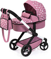Bayer Kombi-Puppenwagen "Xeo, rosa"
