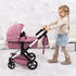Bayer Design Kombi-Puppenwagen Xeo mit Tasche altrosa