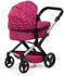 Bayer Design Kombi-Puppenwagen Xeo mit Tasche bordeaux Fee