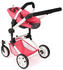 Bayer-Chic Linus Kombi-Puppenwagen Butterfly koralle