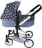 Bayer-Chic Linus Kombi-Puppenwagen sternchen blau