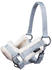 HKM Halfterset und Strick Hobby Horsing grau