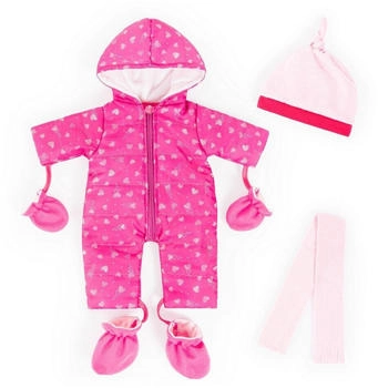 Bayer Design Puppenkleidung Schneeanzug Set 5-tlg pink