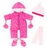 Bayer Design Puppenkleidung Schneeanzug Set 5-tlg pink
