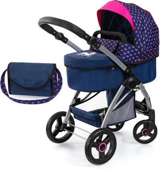 Bayer Design Maxi Kombi-Puppenwagen City Max einhorn