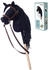 Hoppimals HOPPIHORSE Steckenpferd mit Trense schwarz